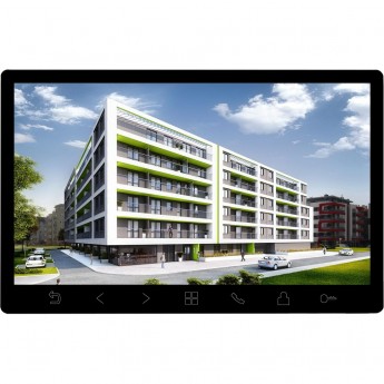 Монитор видеодомофона TANTOS SHERLOCK HD SE Black