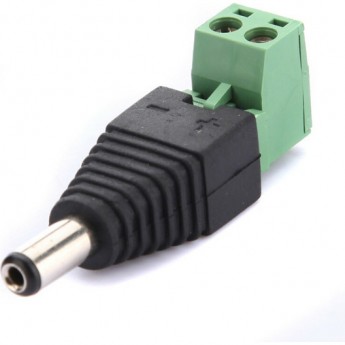 Разъемы TANTOS TS DC штекер питания с клеммной колодкой, двухсекционный Разъемы TANTOS TS DC штекер питания с клеммной колодкой, двухсекционный